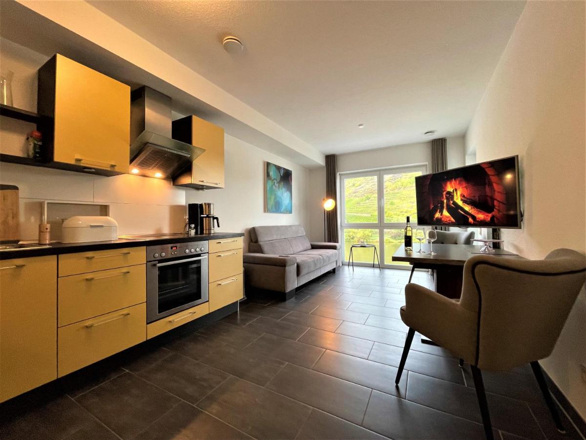 Moselpromenade Villa Moselufer, Panorama & Burg Cochem Blick, Netflix, Balkon ภายนอก รูปภาพ